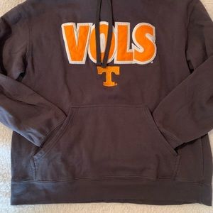 Tennessee VOLS Charcoal Drawstring Hoodie